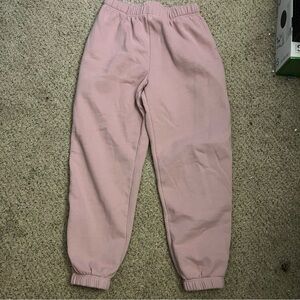 Garage Pink Jogger Sweatpants
